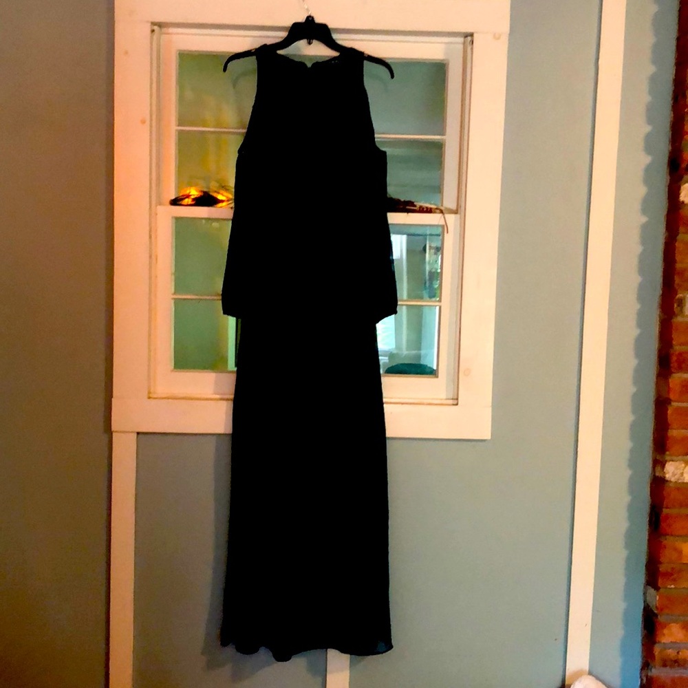 Elegant Ralph Lauren dress/evening gown.  Size 4–Green